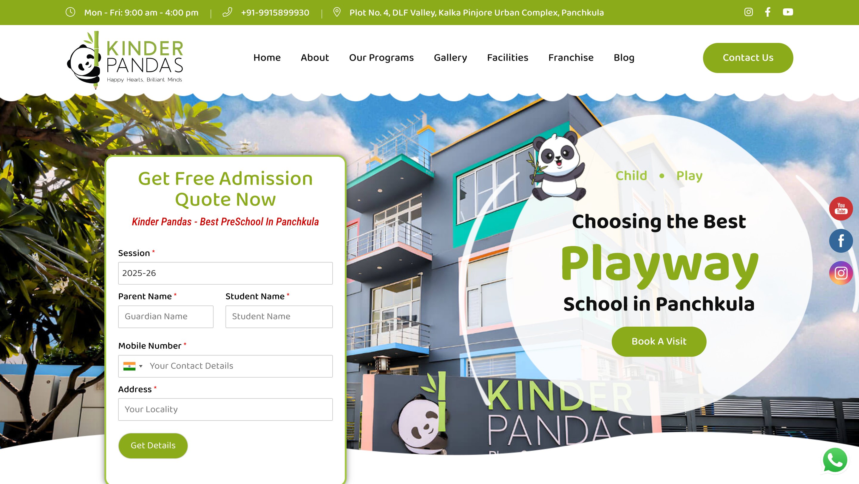 Kinder Pandas